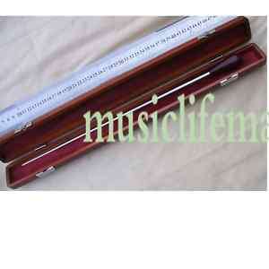 new Band director orchestra conductor baton wood case  