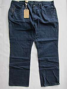 NEW MENS BIG & TALL POLO BY RALPH LAUREN STRAIGHT 650 BLUE PANTS 
