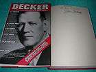 Dallas County Sheriff Bill DECKER a Biography~Signed by author Jim 
