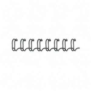 Durable, double loop wire binding combs offer a durable, professional 
