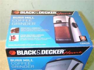 Black & Decker CBM220 Food Grinder 