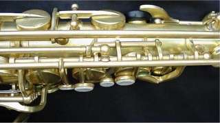   brass Dc Pro Series II large bell Tenor sax +Selmer sax care kit
