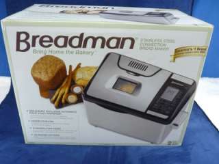 Breadman Bread Making Machine TR2700 Stainless Steel  