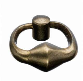 Top Knobs M1421 Light Bronze Aspen Collection Light Bronze Ring Pull 