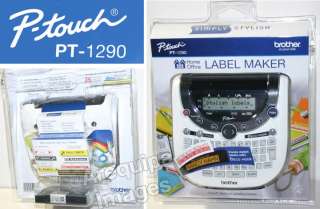Brother P touch personal LABEL MAKER PT 1290 w/tape NEW,Label those 