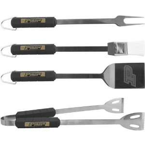   Boilermakers NCAA 4 Piece Stainless Steel BBQ Set