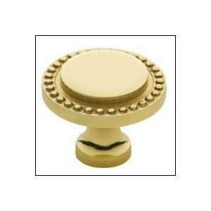 Baldwin Cabinet Knobs 4443 Forged Brass Cabinet Knob Beaded Design 