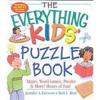 The Everything Kids Puzzle Book (Paperback)  Target