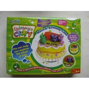  Modeling Clay Musical Birthday Cake