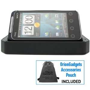 Cradle Docking Station w/ 2nd Battery Slot for HTC EVO Shift 4G (Black 