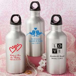  Personalized metal water bottle favors Health & Personal 