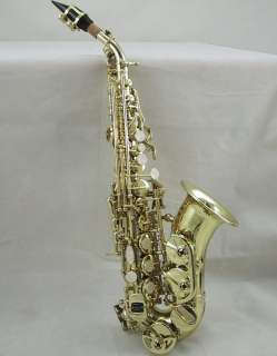 Curved Soprano Saxophone w Case  