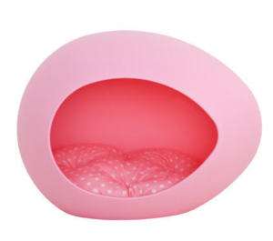 EPHATA Cute Egg Pet House Bed for Dog & Cat PINK  
