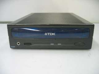 TDK UE 5200F CD RW External Disk Drive Black/Blue  