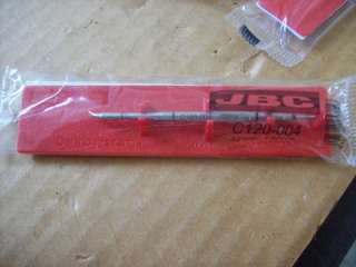 JBC C120 004 C120 Cartridge Soldering Tip Micro Tweezer .7mm New in 