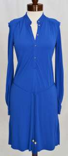 Diane Von Furstenberg DvF GYLS Jersey Dress US 2 UK 6 NWT $345 Blue 