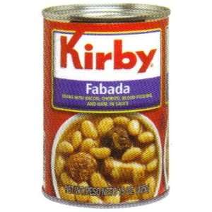 Kirby Canned Fabada White Beans 15 oz  Grocery & Gourmet 
