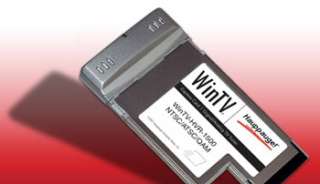 Plug this card into your laptops Express Card/54 slot and watch live 
