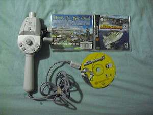 SEGA Bass Fishing 2 (Sega Dreamcast, 2001) with rod controller tested 