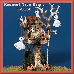 Haunted Tree House Halloween Dept56 Snow Village D56 SV  