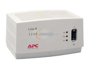   APC LE1200 6.5 ft. 4 Outlets 680 j 1200VA Automatic Voltage Regulator