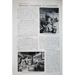  1908 Cigarette Making Machine Tobacco Model Factory: Home 