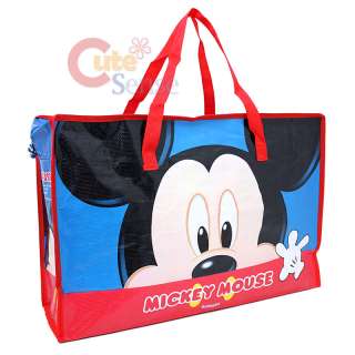 Disney Mickey Mouse Tote Duffle Bag Reusable  21 XL  