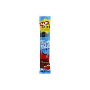 CLIF Kid Real Fruit Rope, Organic Twisted Fruit, Strawberry, 0.7 oz 