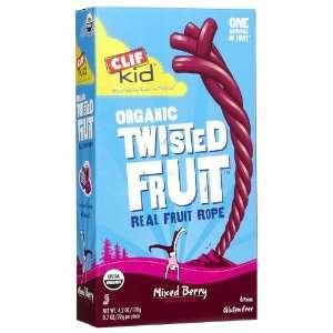  Clif Kid Organic Fruit Rope, Mixed Berry, 4.2 oz   6 