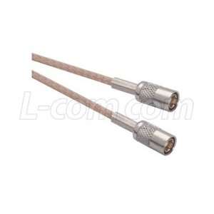  RG316 Coaxial Cable, SMB Plug / Plug, 4.0 ft Electronics