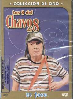 DVD LOS 8 DEL CHAVO DEL 8 EL FOCO SEALED NEW  