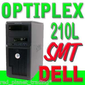 Dell Optiplex 210L Small Mini Tower SMT Empty Case, Fan, and USB Front 
