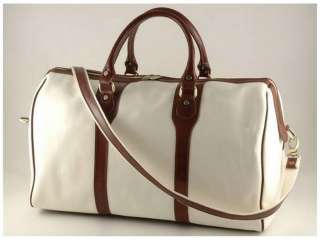 Italian High Quality Calfskin Leather Travel Bag   Oslo  