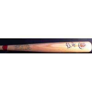  Nolan Ryan Cooperstown Collection Autographed Bat 