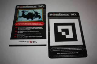 E3 2011 Nintendo POKEMON POKEDEX 3DS Card RARE  