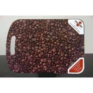 Coffee Beans Acrylic Cutting Board:  Kitchen & Dining