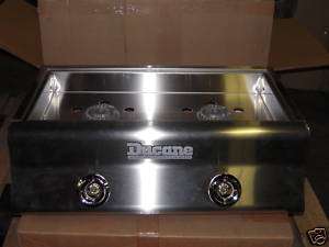Ducane Gas Grill Dual Built In Side Burners Nat. Gas  