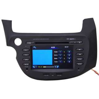 digital tft lcd special car navigation dvd system for honda fit model 
