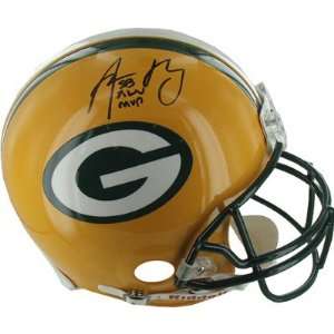 Aaron Rodgers Signed Helmet   MVP STEINER LE 1 45   Autographed NFL 