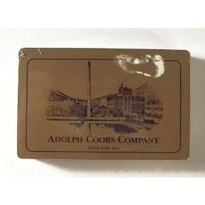 Adolph Coors Company Playing Cards
