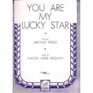   Are My Lucky Star Arthur Freed Nacio Herb Brown 203 