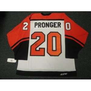 Chris Pronger Autographed Uniform   2010 Stanley Cup   Autographed NHL 