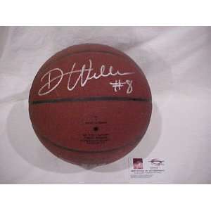 Deron Williams Autographed Utah Jazz Full Size Spalding Basketball w 