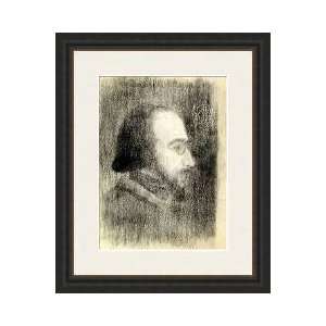 Erik Satie 18661925 C1886 crayon On Paper Framed Giclee Print