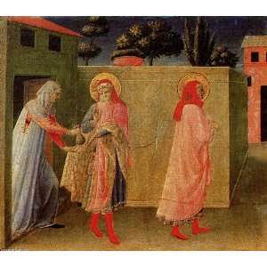  Hand Made Oil Reproduction   Fra Angelico   24 x 22 inches 