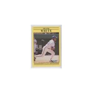  1991 Fleer #574   Frank White Sports Collectibles