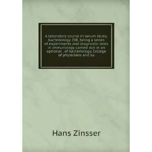   , College of physicians and su Hans Zinsser  Books