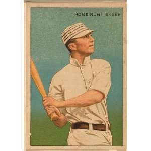   Home Run Baker, Philadelphia Athletics, baseball,1912