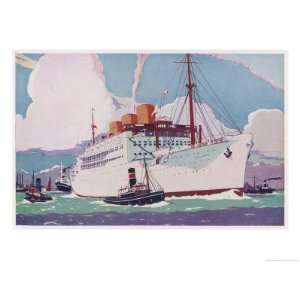   Steam Navigation Company Giclee Poster Print by Howard Coble, 40x30