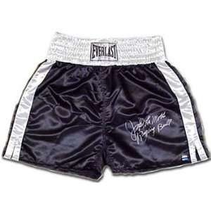Jake LaMotta Autographed/Hand Signed Everlast Boxing Trunks with 